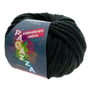 Włóczka Lana Grossa Ragazza 80 % wełna 20% poliamid 50g  = 75m petrol