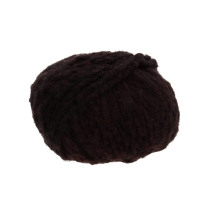 Włóczka Lana Grossa Cloudy 93% merino 7% nylon 50g = 100m (czarny brąz)