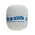 Kordonek Filo Di Scozia bawełna merceryzowana + lurex 100g = 450m