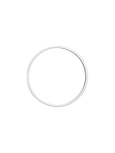 Obręcz metalowa biała - różne rozmiary