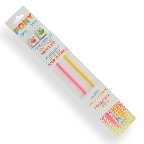 druty dla dzieci pony zolty rozowy.jpg