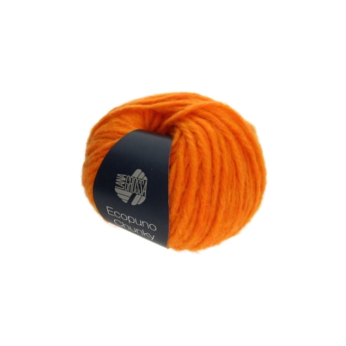 włóćzka lana grossa ecopuno chunky pomarańcz.jpg