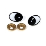 Bajkowe oczy bezpieczne do zabawek, lalek, przytulanek - para