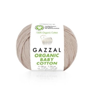 Włóczka Gazzal organic baby cotton - kolor do wyboru