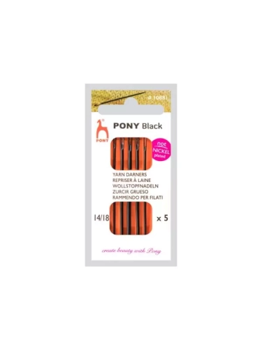 igły do wełny Pony Black 10881