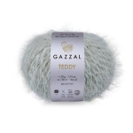 Włóczka ozdobna, włochata Gazzal Teddy 50g = 150m (6535) popiel