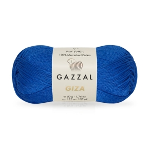 Włóczka bawełniana Gazzal Giza 100% bawełna merceryzowana 50g = 125m (2477) chaber