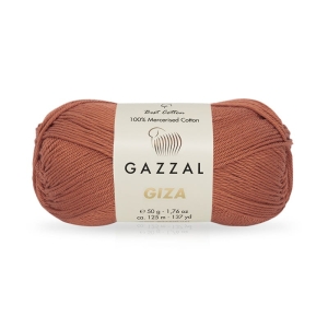 Włóczka bawełniana Gazzal Giza 100% bawełna merceryzowana 50g = 125m (2490)