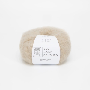 Włóczka GABO Eco Baby Brushed NATURALNA BEŻ (FTE1297) 50g