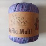  Włóczka Raffia Multi fibra natura 100% wiskoza - rafia (06) fioletowy