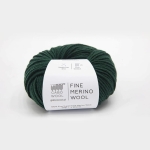 Włóczka GABO Fine Merino Wool BUTELKOWA ZIELEŃ (VR1172) 50g