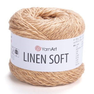 Włóczka YarnArt Linen Soft 100g 272m wiskoza bawełna len (7305)