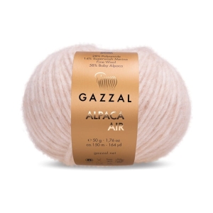 Włóczka Gazzal ALPACA AIR   58% alpaka 14% merynos 28% poliamid 50g = 150m (71)