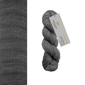 Włóczka Gazzal WOOL STAR 100% wełna Superwash Merino Fine Wool 100g = 350m - 3801 szary