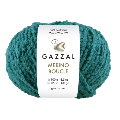 wloczka gazzal merino boucle bukla merynos 3770 turkus.jpg