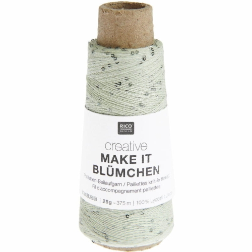 Włóczka z cekinami Rico Design make it blumchen 013 mięta.jpg