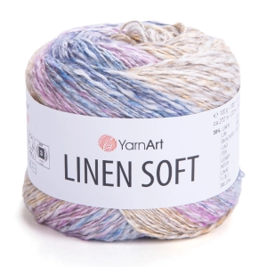 Włóczka YarnArt Linen Soft 100g 272m wiskoza bawełna len (7404)