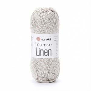 Włóczka YarnArt Intense Linen 55% wiskoza 45% len 50g = 175m (4100)