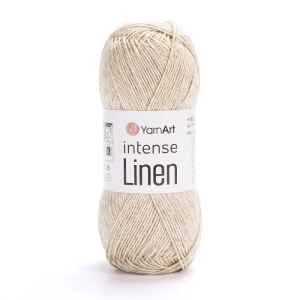 Włóczka YarnArt Intense Linen 55% wiskoza 45% len 50g = 175m (4101)