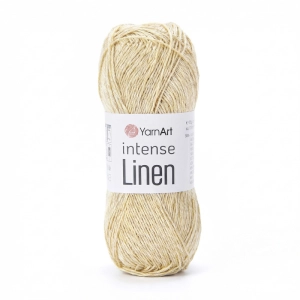 Włóczka YarnArt Intense Linen 55% wiskoza 45% len 50g = 175m (4102)