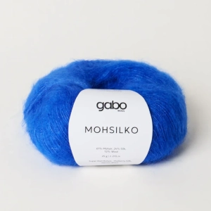 Włóczka GABO Mohsilko superkid moher, jedwab, merynos 25g = 210m (4670) szafir