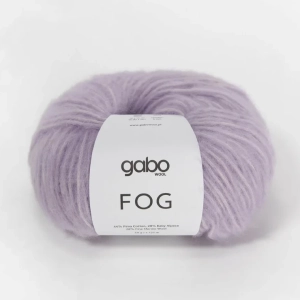 Włóczka GABO FOG 44% bawełna 28% alpaka 28% wełna Jasna Lila (6741)