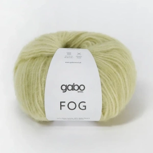 Włóczka GABO FOG 44% bawełna 28% alpaka 28% wełna Zielona Herbata (6477)