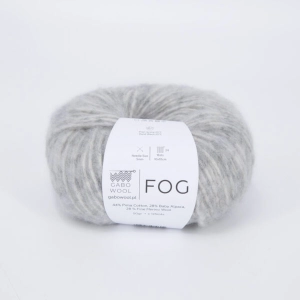 Włóczka GABO FOG 44% bawełna 28% alpaka 28% wełna Szary (6546)
