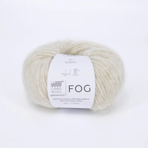 Włóczka GABO FOG 44% bawełna 28% alpaka 28% wełna Beż (6680)