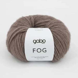Włóczka GABO FOG 44% bawełna 28% alpaka 28% wełna Ziemisty Brąz (6308)