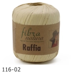 Raffia fibra natura 100% wiskoza - rafia (02) beż