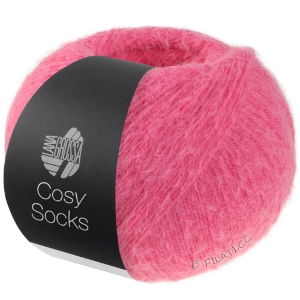 Włóczka Lana Grossa Cosy Socks 70% merino 30% poliamid 100g = 400m (02) malinowy róż