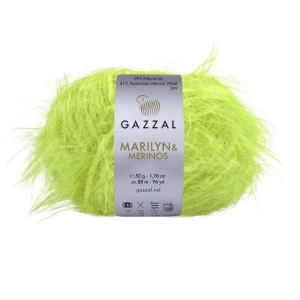 Włóczka Gazzal Marilyn & Merinos 41% merynos 50g = 88m (8292) 