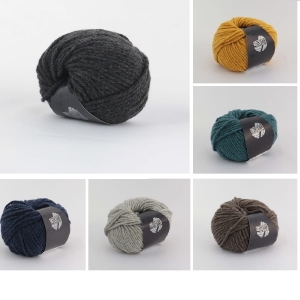 Włóczka Lana Grossa Seventyfive 75% kaszmir 25% merynos 25g = 90m